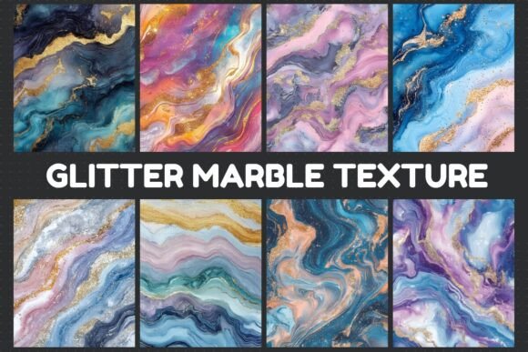 Download Glitter Marble Texture Digital Paper - Marble texture Collection