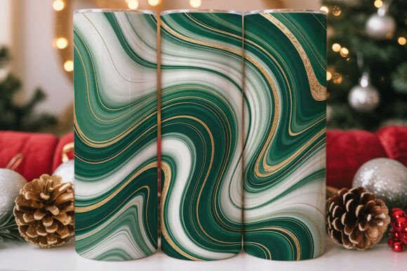 Download Emerald Marble 20oz Tumbler Wrap - Premium Bundle